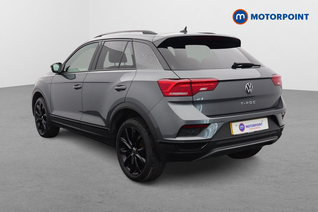 Volkswagen T-Roc Black Edition Manual Petrol SUV - Stock Number (1549475) - Passenger side rear corner