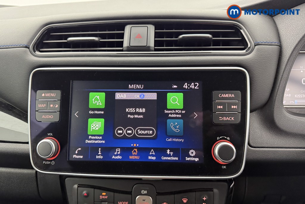 Nissan Leaf N-Connecta Automatic Electric Hatchback - Stock Number (1536209) - 8th supplementary image