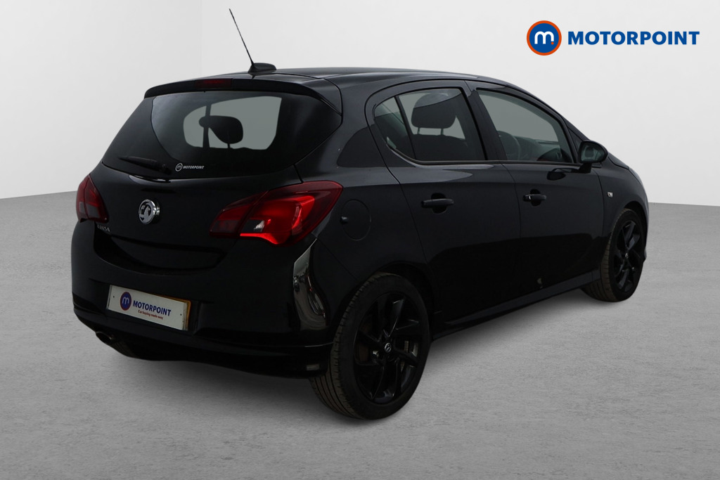 Vauxhall Corsa Sri Vx-Line Nav Black Manual Petrol Hatchback - Stock Number (1539104) - Drivers side rear corner