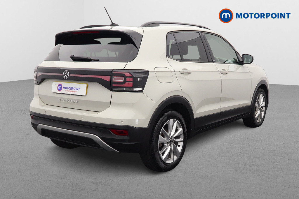 Volkswagen T-Cross Active Automatic Petrol SUV - Stock Number (1540749) - Drivers side rear corner