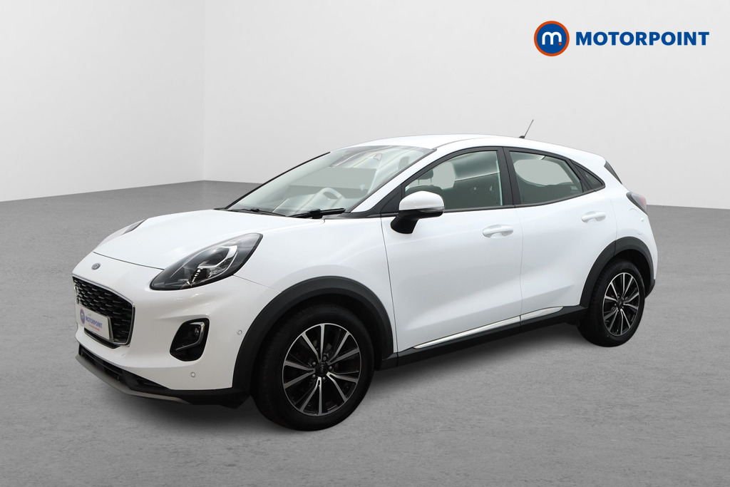 Ford Puma Titanium Manual Petrol-Electric Hybrid SUV - Stock Number (1542755) - Passenger side front corner