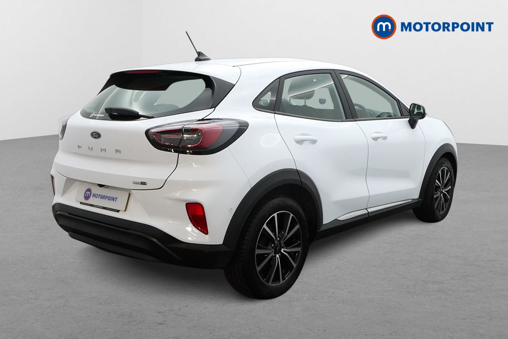 Ford Puma Titanium Manual Petrol-Electric Hybrid SUV - Stock Number (1542755) - Drivers side rear corner