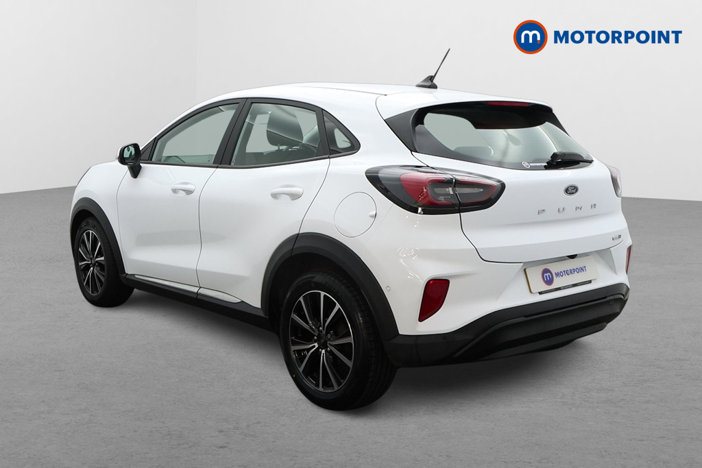 Ford Puma Titanium Manual Petrol-Electric Hybrid SUV - Stock Number (1542755) - Passenger side rear corner