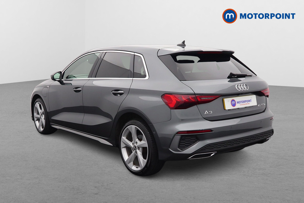 Audi A3 S Line Automatic Petrol Plug-In Hybrid Hatchback - Stock Number (1545877) - Passenger side rear corner