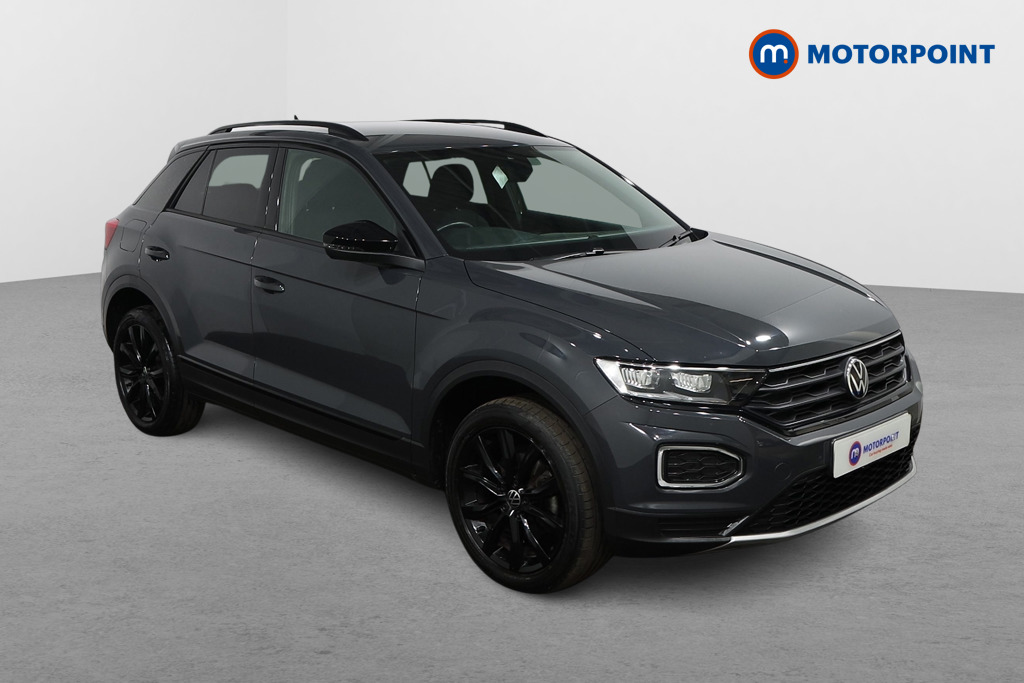 Volkswagen T-Roc Black Edition Manual Petrol SUV - Stock Number (1546920) - Drivers side front corner
