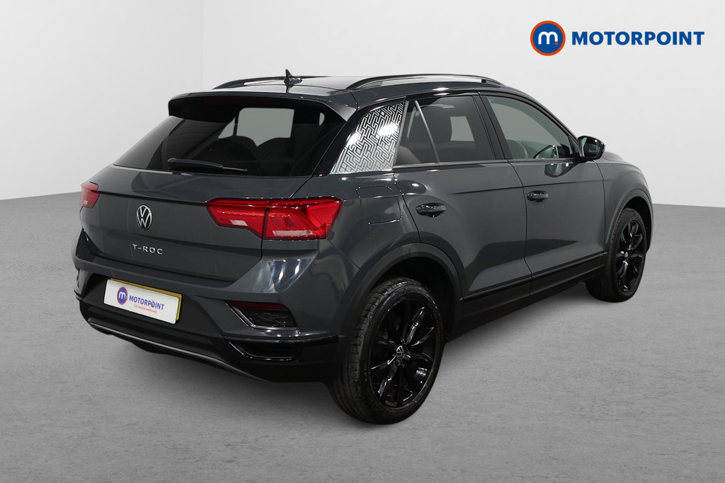 Volkswagen T-Roc Black Edition Manual Petrol SUV - Stock Number (1546920) - Drivers side rear corner