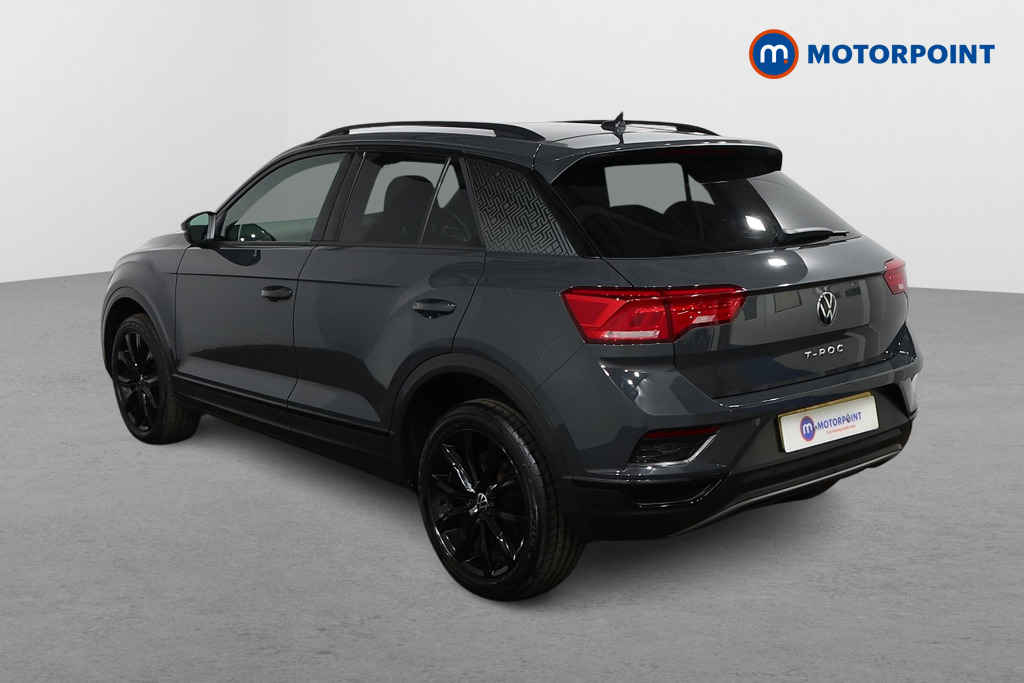 Volkswagen T-Roc Black Edition Manual Petrol SUV - Stock Number (1546920) - Passenger side rear corner