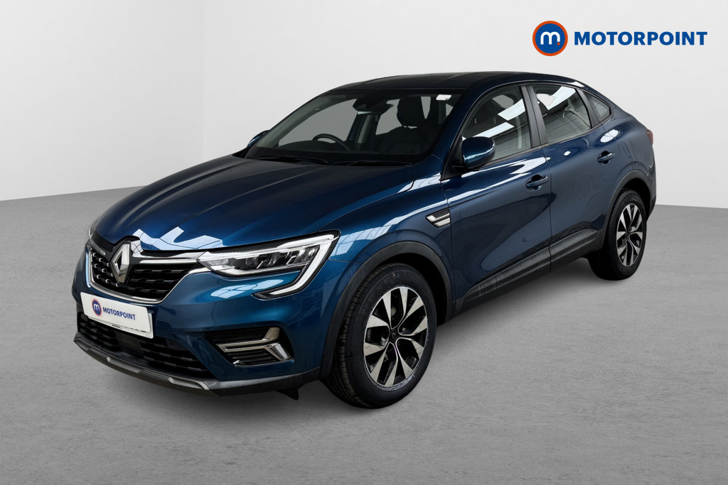 Renault Arkana Iconic Automatic Petrol-Electric Hybrid SUV - Stock Number (1547906) - Passenger side front corner