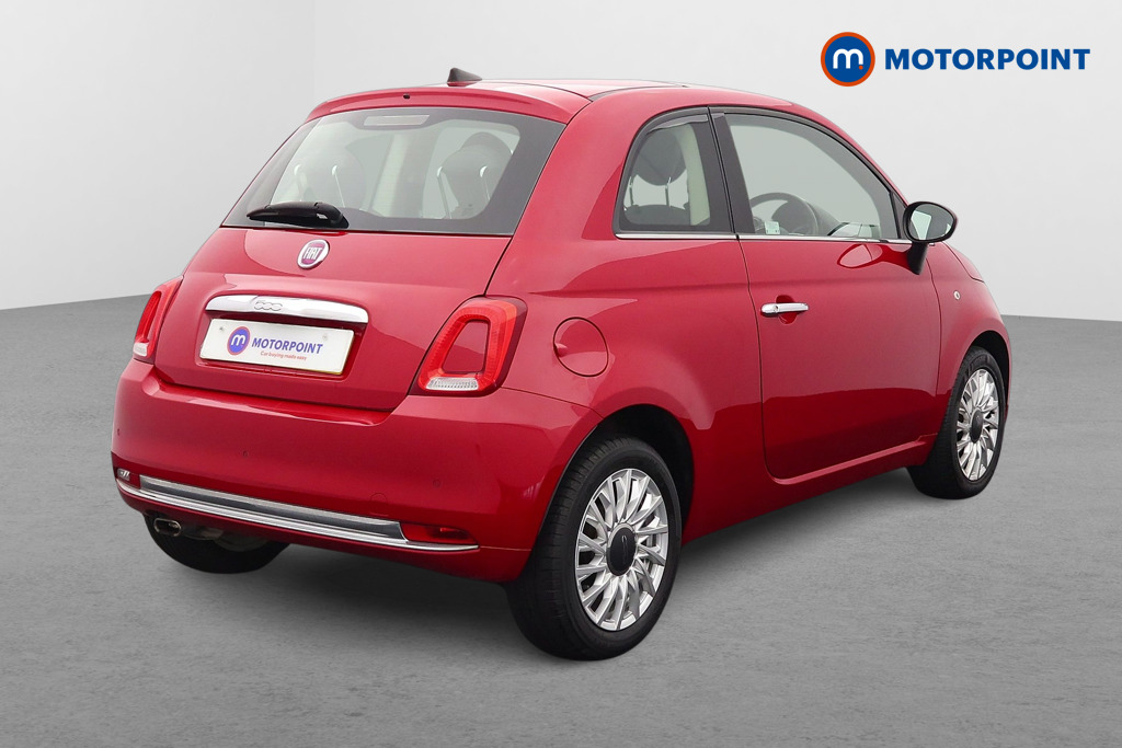 Fiat 500 Lounge Manual Petrol Hatchback - Stock Number (1548636) - Drivers side rear corner