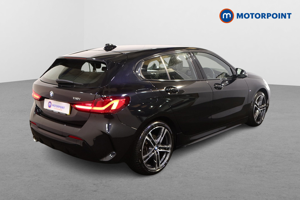 BMW 1 Series M Sport Automatic Petrol Hatchback - Stock Number (1549002) - Drivers side rear corner