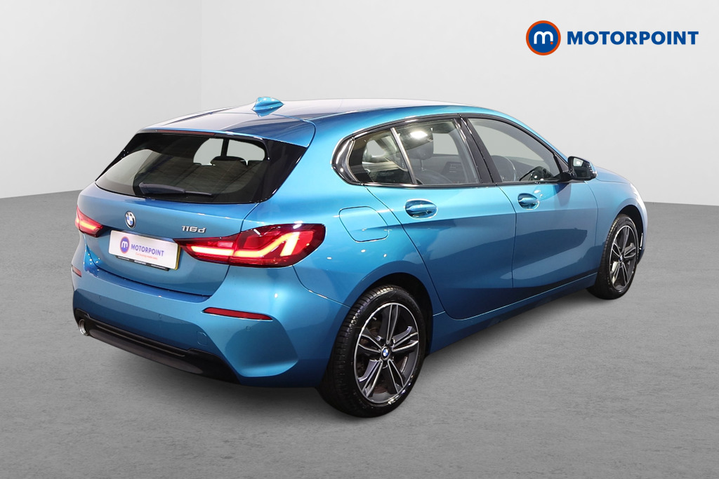 BMW 1 Series Sport Automatic Diesel Hatchback - Stock Number (1529839) - Drivers side rear corner