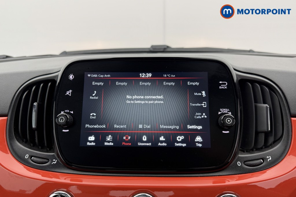 Fiat 500 Dolcevita Manual Petrol-Electric Hybrid Hatchback - Stock Number (1543080) - 7th supplementary image