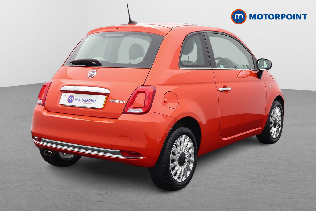 Fiat 500 Dolcevita Manual Petrol-Electric Hybrid Hatchback - Stock Number (1543080) - Drivers side rear corner