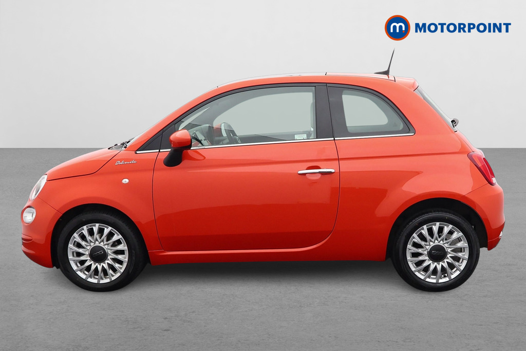 Fiat 500 Dolcevita Manual Petrol-Electric Hybrid Hatchback - Stock Number (1543080) - Passenger side