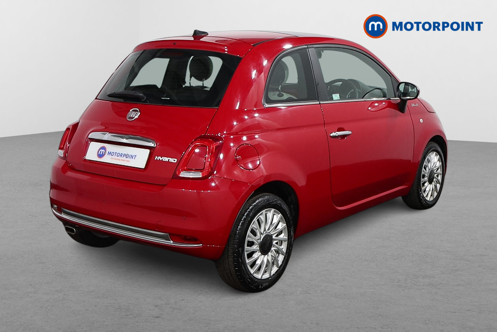 Fiat 500 Dolcevita Manual Petrol-Electric Hybrid Hatchback - Stock Number (1543153) - Drivers side rear corner