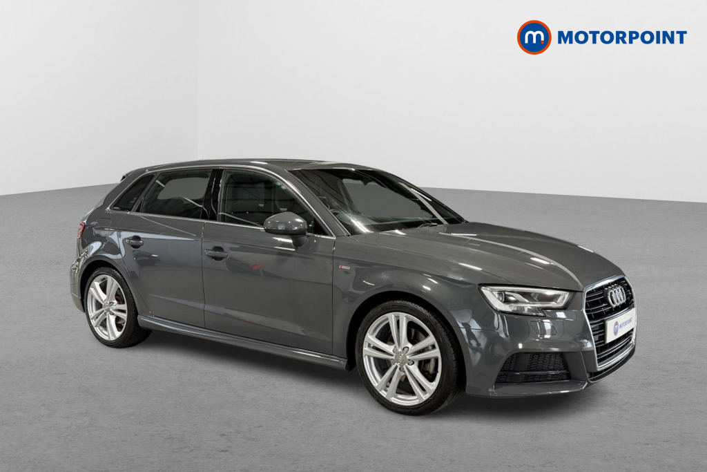 Audi A3 S Line Manual Petrol Hatchback - Stock Number (1545289) - Drivers side front corner