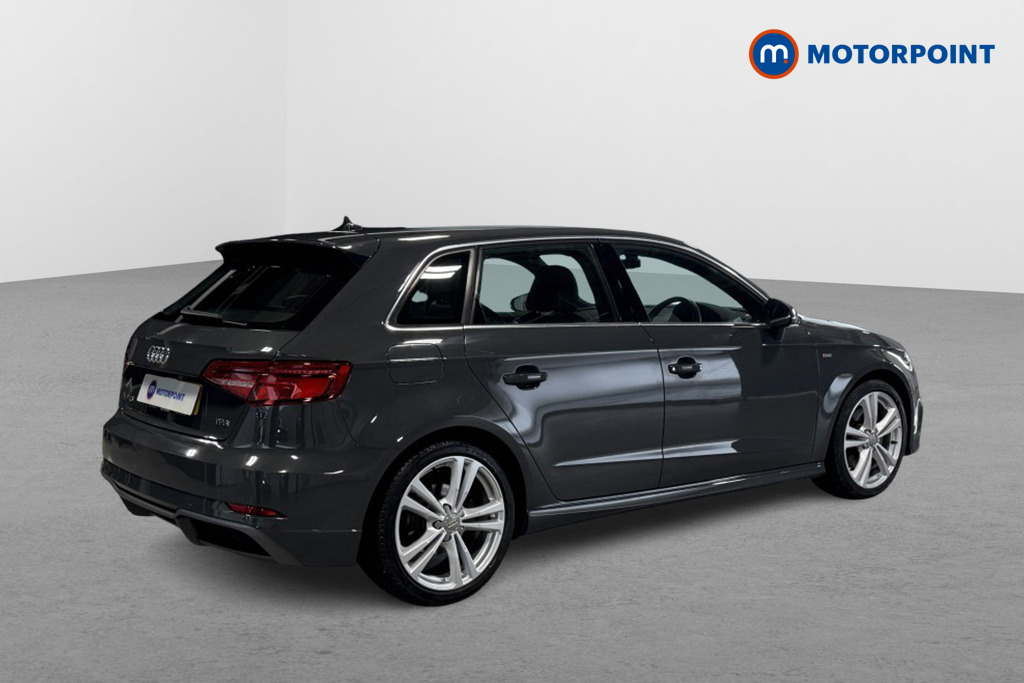 Audi A3 S Line Manual Petrol Hatchback - Stock Number (1545289) - Drivers side rear corner