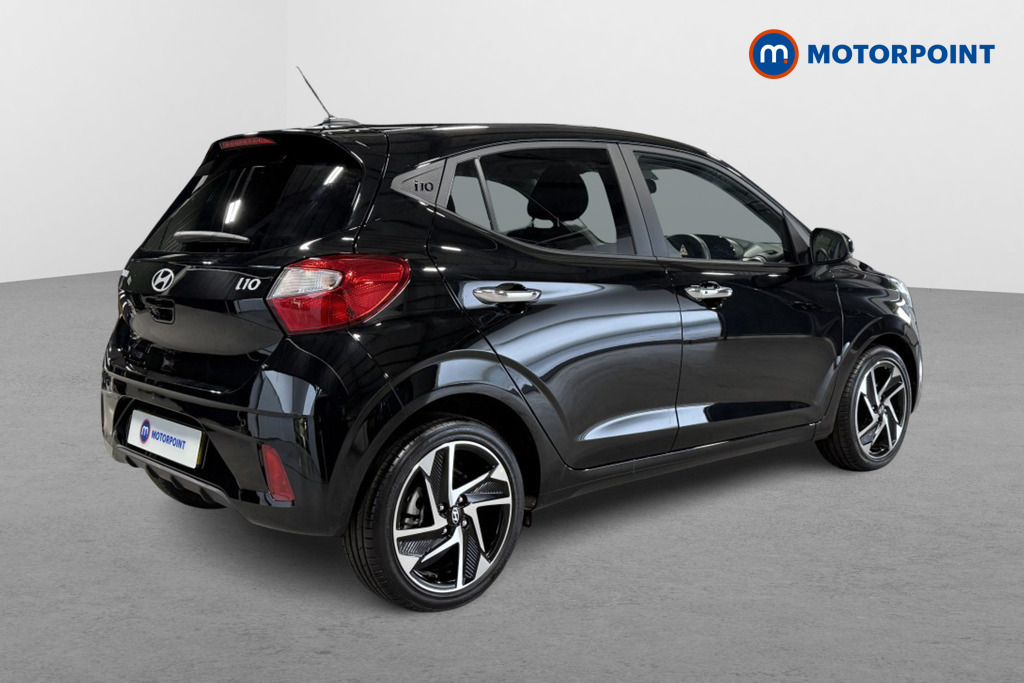 Hyundai I10 Premium Automatic Petrol Hatchback - Stock Number (1546887) - Drivers side rear corner