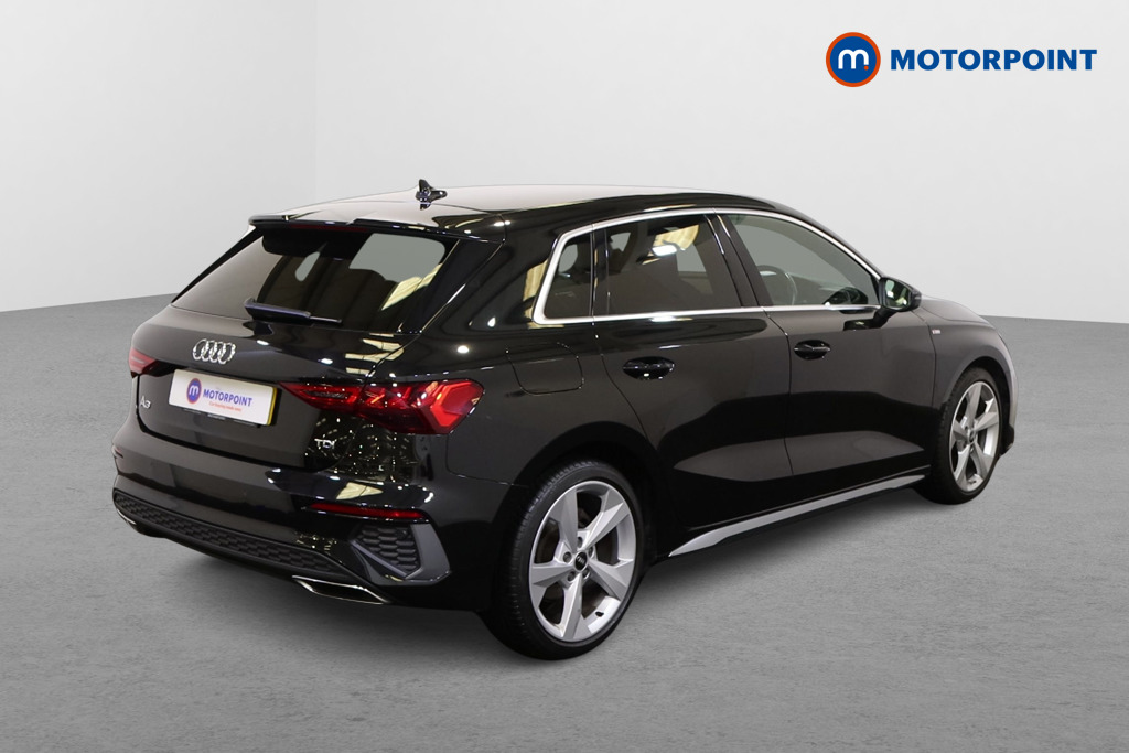 Audi A3 S Line Manual Diesel Hatchback - Stock Number (1546966) - Drivers side rear corner