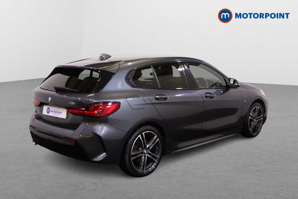 BMW 1 Series M Sport Manual Petrol Hatchback - Stock Number (1548256) - Drivers side rear corner