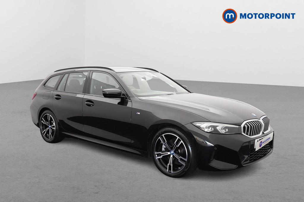 BMW 3 Series M Sport Automatic Petrol Plug-In Hybrid Estate - Stock Number (1548979) - Drivers side front corner