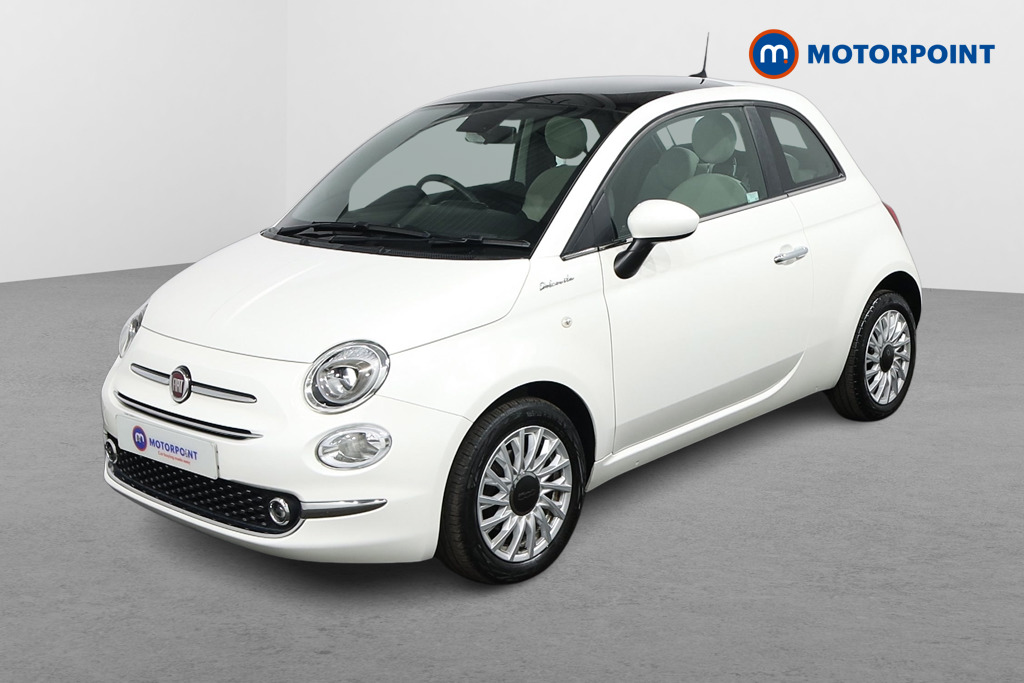 Fiat 500 Dolcevita Manual Petrol-Electric Hybrid Hatchback - Stock Number (1549771) - Passenger side front corner
