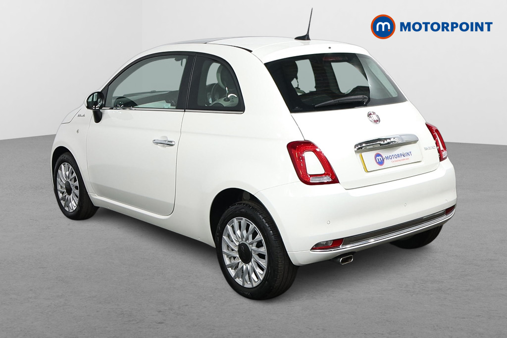Fiat 500 Dolcevita Manual Petrol-Electric Hybrid Hatchback - Stock Number (1549771) - Passenger side rear corner