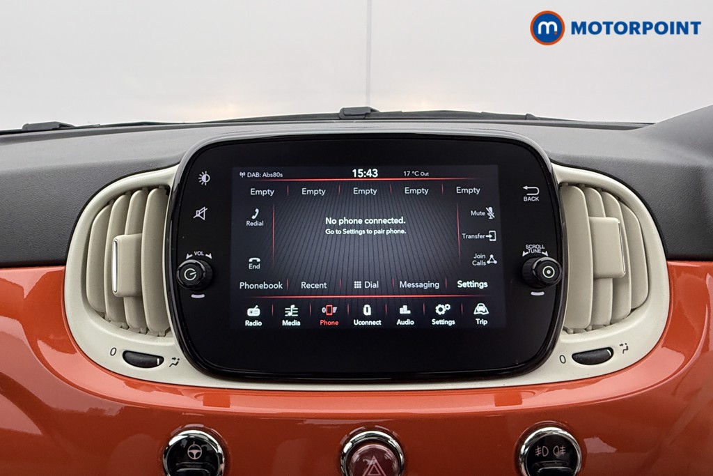 Fiat 500 Dolcevita Manual Petrol-Electric Hybrid Hatchback - Stock Number (1549855) - 7th supplementary image