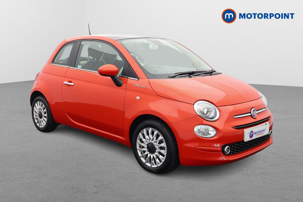 Fiat 500 Dolcevita Manual Petrol-Electric Hybrid Hatchback - Stock Number (1549855) - Drivers side front corner