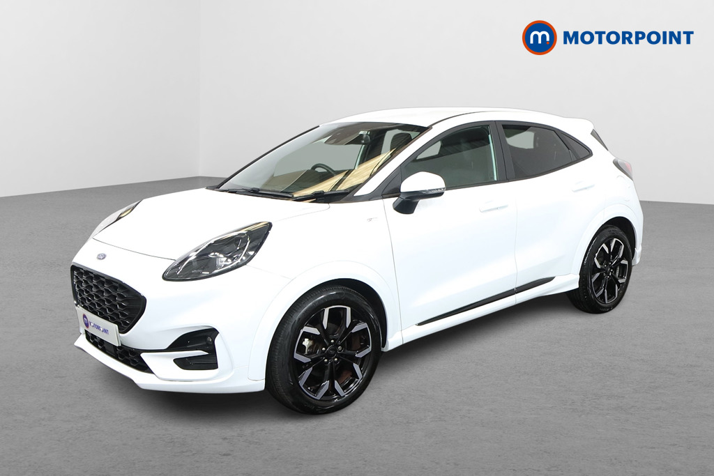 Ford Puma St-Line X Manual Petrol-Electric Hybrid SUV - Stock Number (1525245) - Passenger side front corner