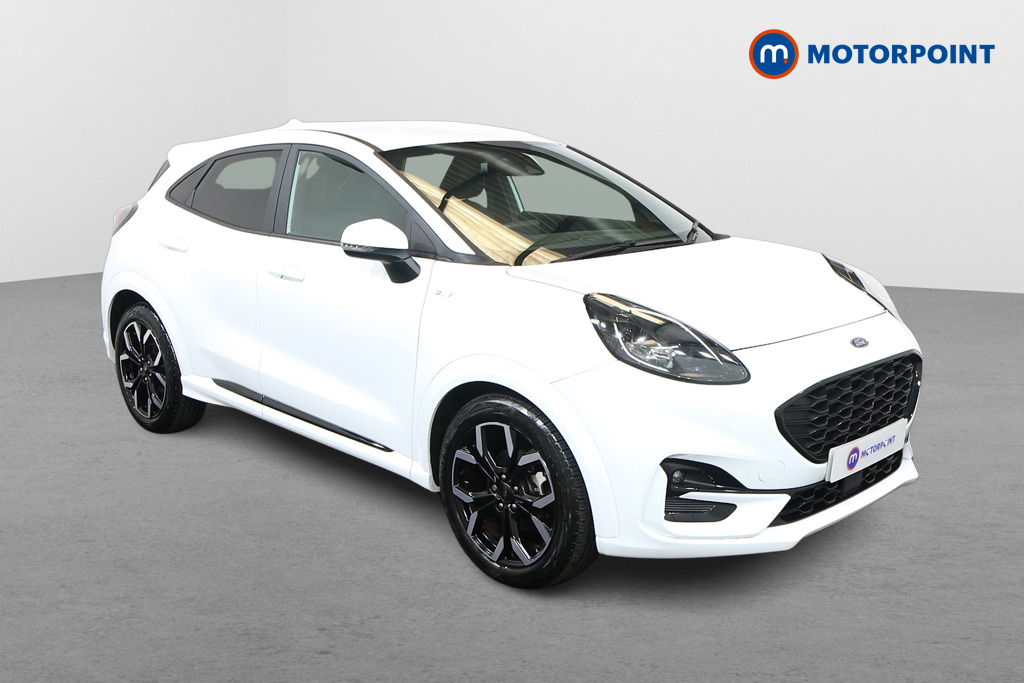 Ford Puma St-Line X Manual Petrol-Electric Hybrid SUV - Stock Number (1525245) - Drivers side front corner