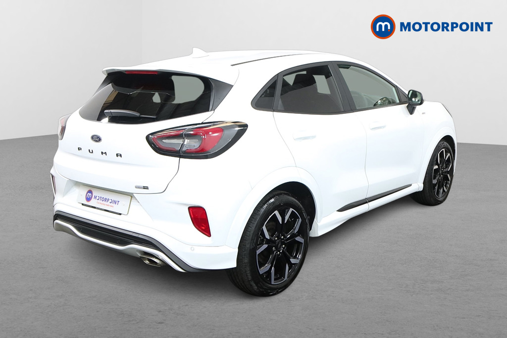 Ford Puma St-Line X Manual Petrol-Electric Hybrid SUV - Stock Number (1525245) - Drivers side rear corner