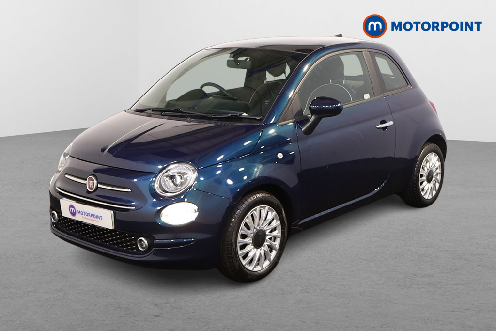 Fiat 500 Lounge Manual Petrol-Electric Hybrid Hatchback - Stock Number (1532360) - Passenger side front corner