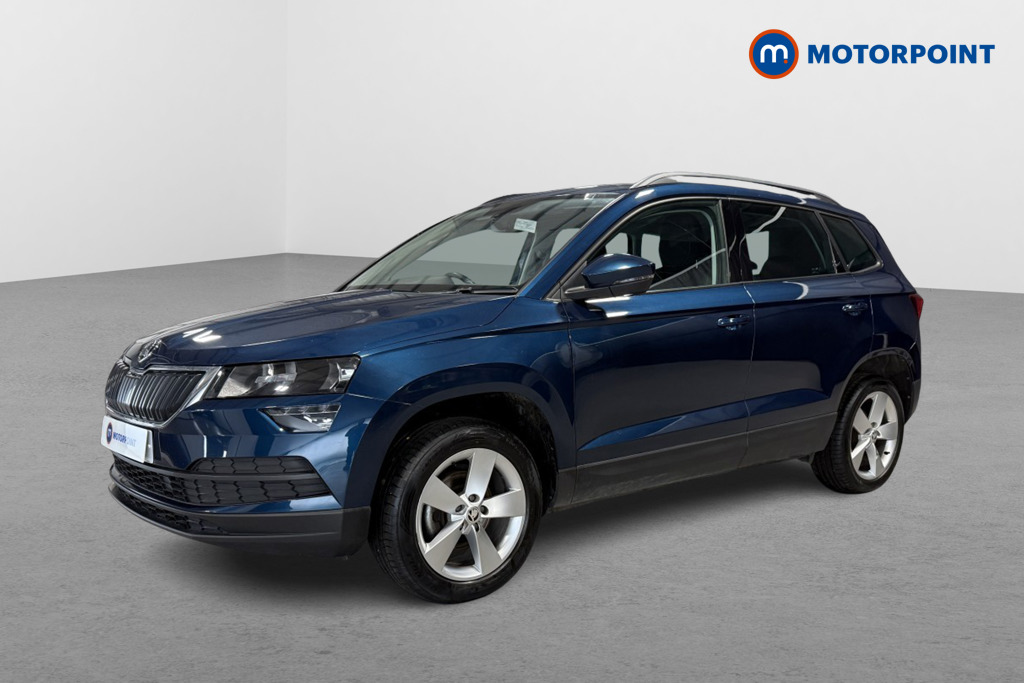 Skoda Karoq SE Manual Petrol SUV - Stock Number (1542468) - Passenger side front corner