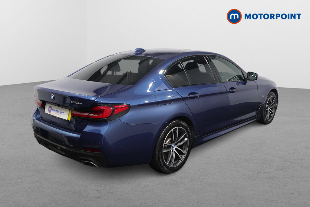 BMW 5 Series M Sport Automatic Petrol Plug-In Hybrid Saloon - Stock Number (1543678) - Drivers side rear corner