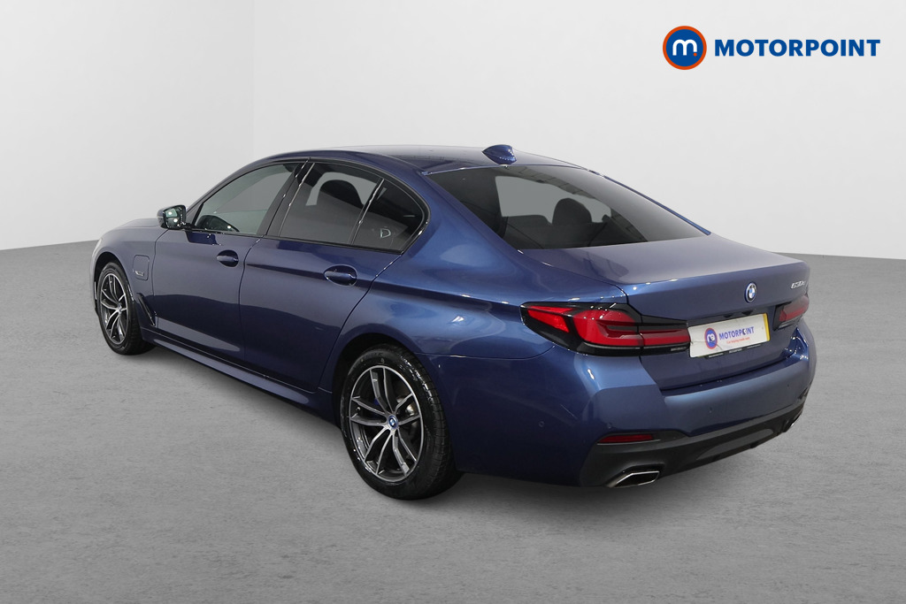 BMW 5 Series M Sport Automatic Petrol Plug-In Hybrid Saloon - Stock Number (1543678) - Passenger side rear corner