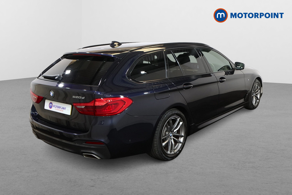 BMW 5 Series M Sport Automatic Diesel Estate - Stock Number (1544279) - Drivers side rear corner