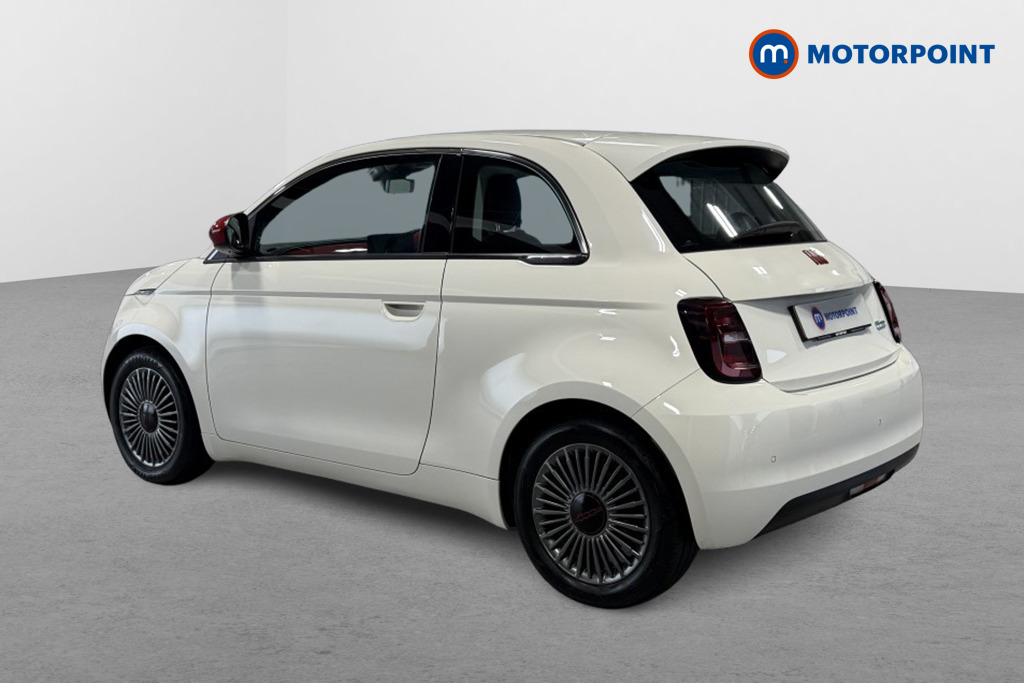 Fiat 500 RED Automatic Electric Hatchback - Stock Number (1545174) - Passenger side rear corner