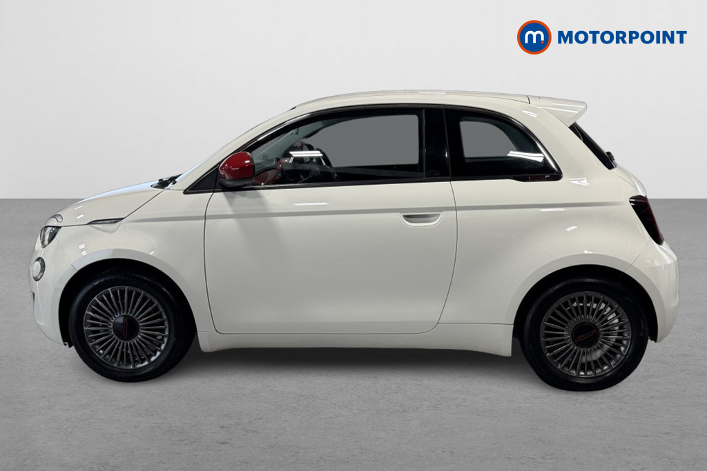 Fiat 500 RED Automatic Electric Hatchback - Stock Number (1545174) - Passenger side