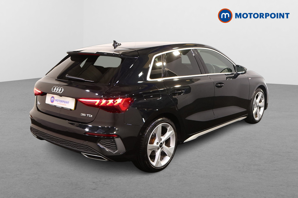 Audi A3 S Line Automatic Diesel Hatchback - Stock Number (1546605) - Drivers side rear corner