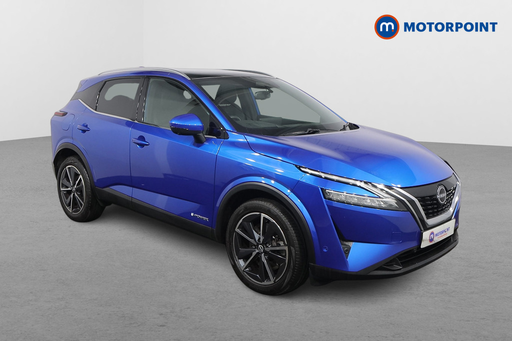 Nissan Qashqai Tekna Automatic Petrol-Electric Hybrid SUV - Stock Number (1546721) - Drivers side front corner