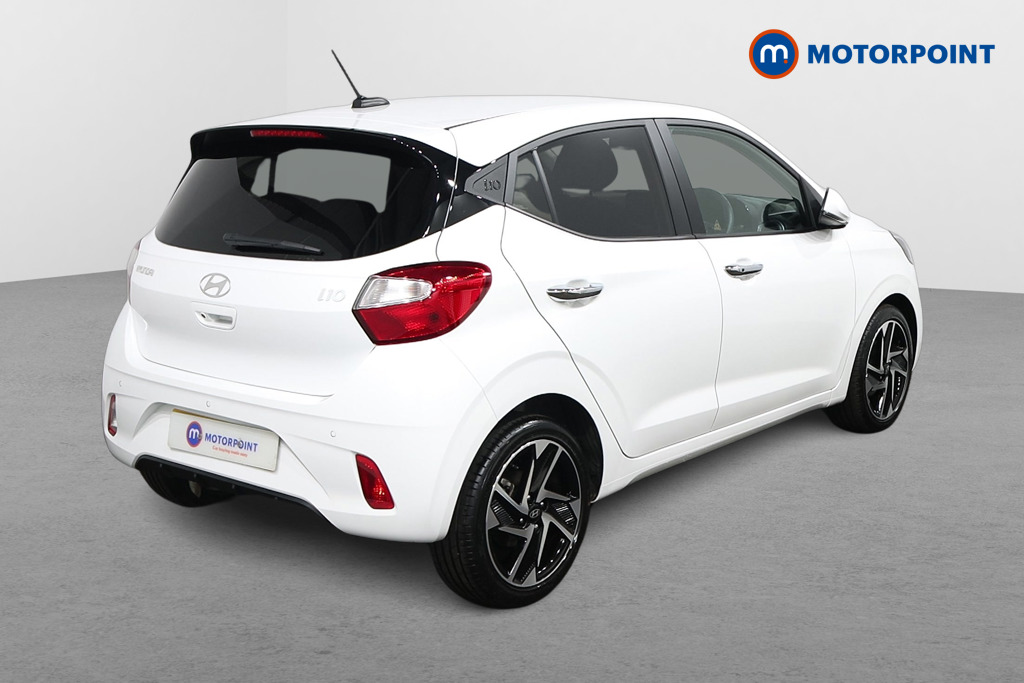 Hyundai I10 Premium Automatic Petrol Hatchback - Stock Number (1547311) - Drivers side rear corner