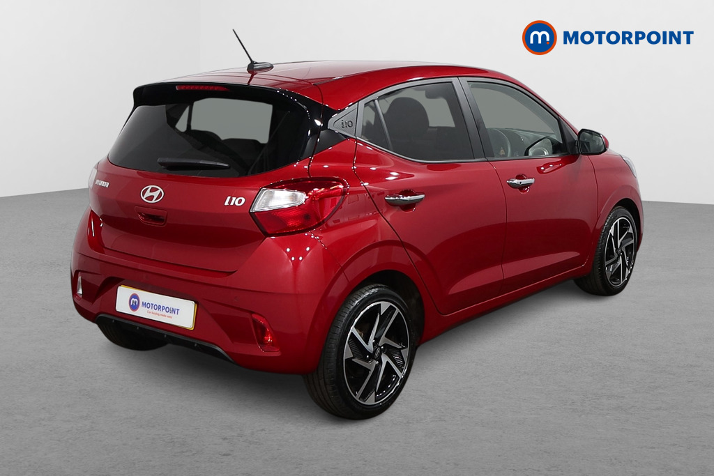 Hyundai I10 Premium Automatic Petrol Hatchback - Stock Number (1547318) - Drivers side rear corner