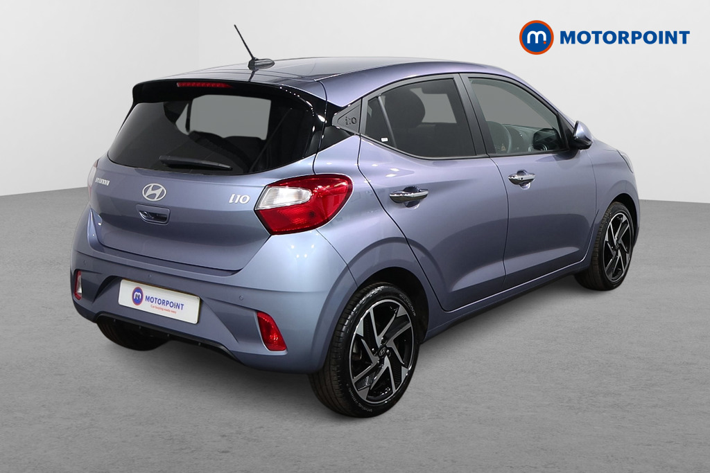 Hyundai I10 Premium Automatic Petrol Hatchback - Stock Number (1547320) - Drivers side rear corner
