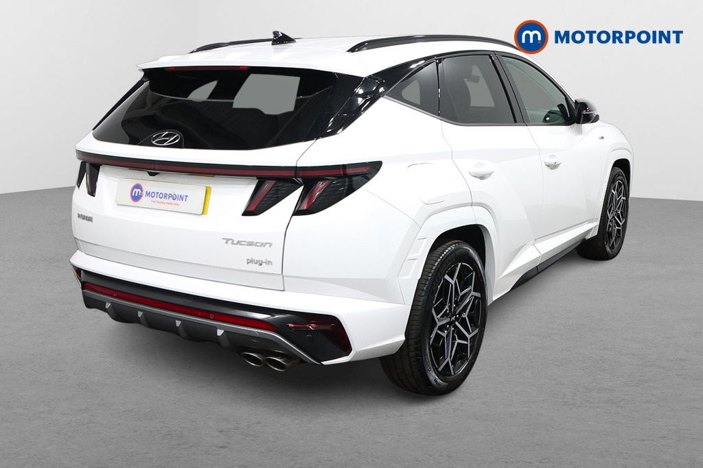 Hyundai Tucson N Line Automatic Petrol Plug-In Hybrid SUV - Stock Number (1547359) - Drivers side rear corner
