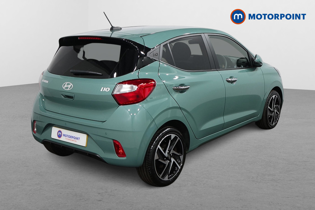 Hyundai I10 Premium Automatic Petrol Hatchback - Stock Number (1547362) - Drivers side rear corner