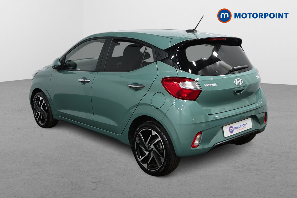 Hyundai I10 Premium Automatic Petrol Hatchback - Stock Number (1547362) - Passenger side rear corner