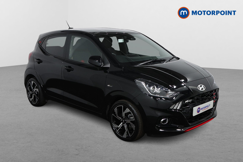 Hyundai I10 N Line Manual Petrol Hatchback - Stock Number (1547364) - Drivers side front corner