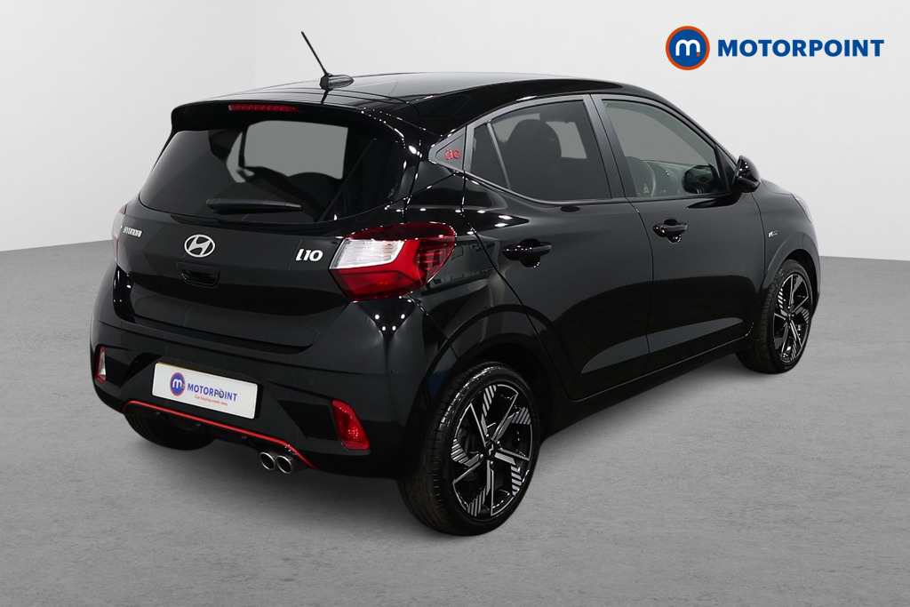 Hyundai I10 N Line Manual Petrol Hatchback - Stock Number (1547364) - Drivers side rear corner