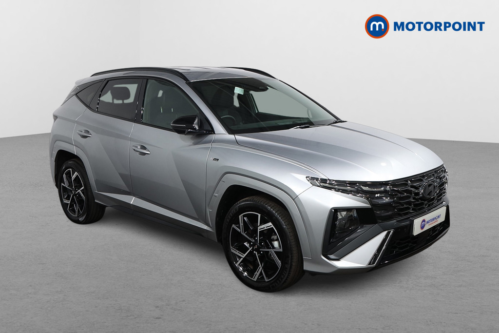 Hyundai Tucson N Line Automatic Petrol-Electric Hybrid SUV - Stock Number (1547533) - Drivers side front corner